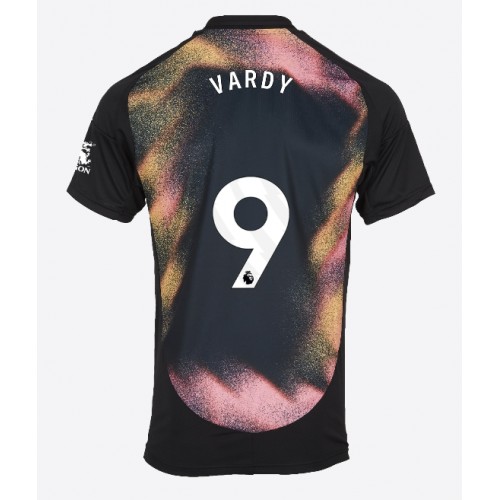 Fotbalové Dres Leicester City Jamie Vardy #9 Venkovní 2024-25 Krátký Rukáv